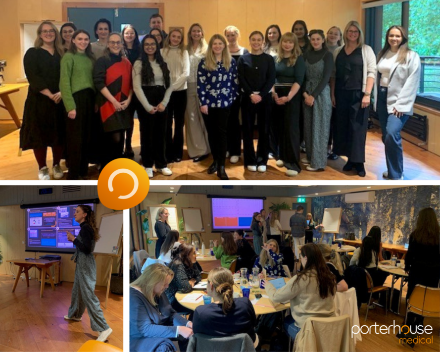 collage of photos from the key account planning day